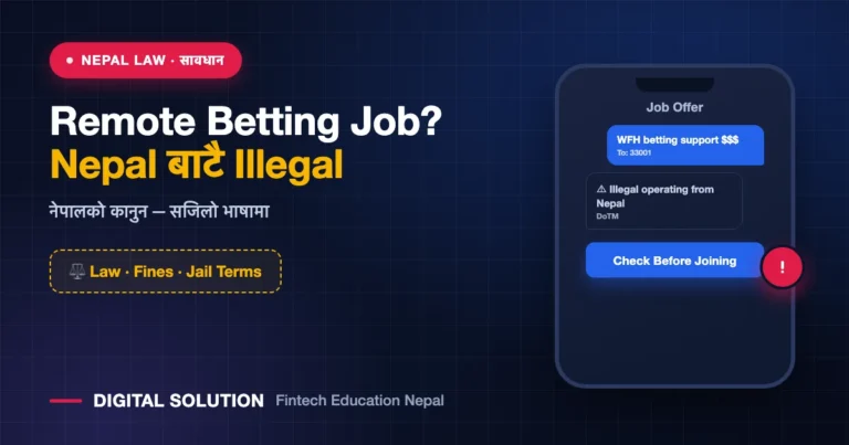 Can Foreign Remote Workers Operate Betting Support Services from Nepal?