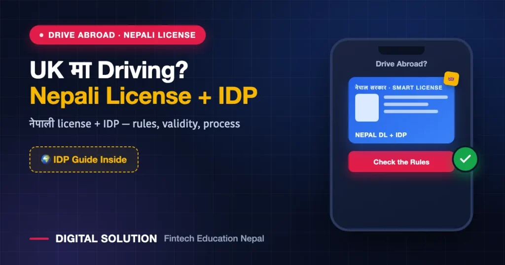 Driving in the UK with a Nepali License: IDP Guide — Digital Solution guide