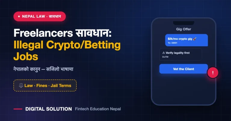 Freelancers and IT Workers in Nepal: Avoid Illegal Crypto and Betting Job Offers