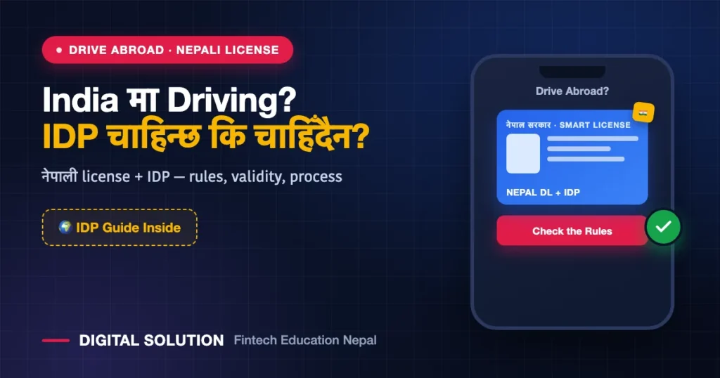 Can Nepalis Drive in India Without an IDP? — Digital Solution guide