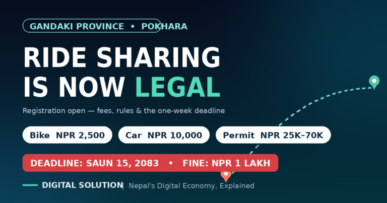 Ride Sharing in Pokhara Is Now Legal: Registration Fees, Rules, and the Deadline You Can’t Miss