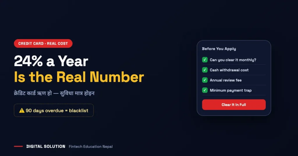 Credit card fees interest rate and NRB rules in Nepal