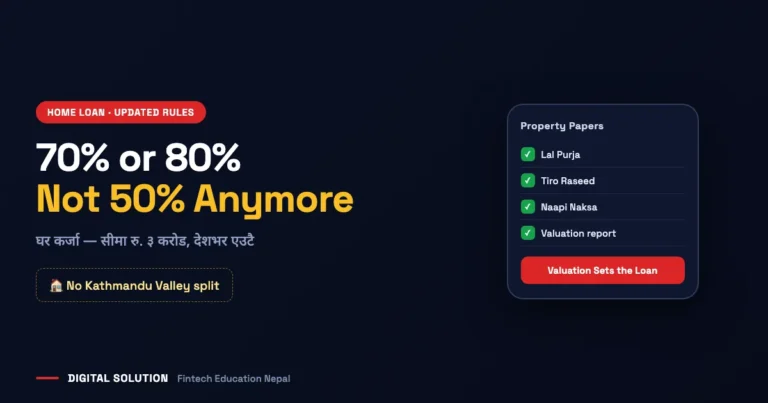 Home Loan in Nepal: How Much You Can Borrow, Documents and the Rules That Changed