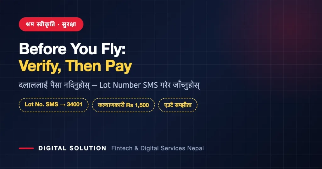 Shram Swikriti labour approval Nepal — official safety checklist for migrant workers before flying