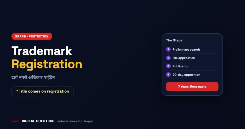 Nepal business guide: trademark registration nepal