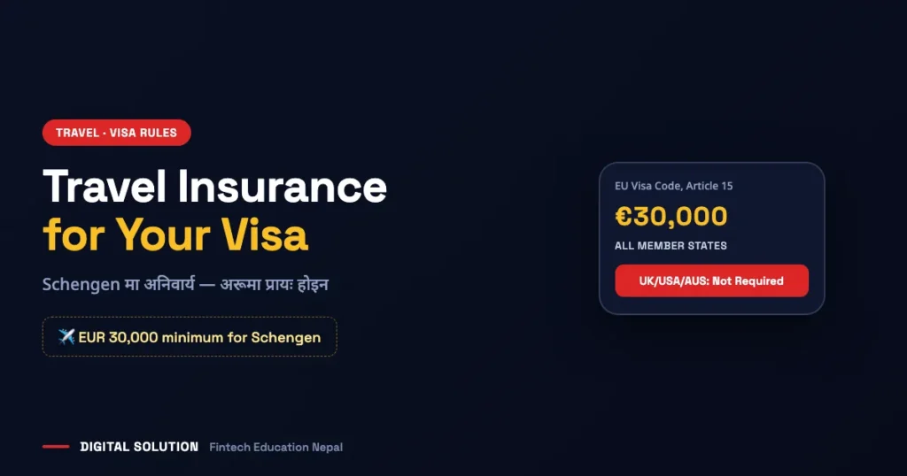 Insurance guide Nepal: travel insurance visa nepal